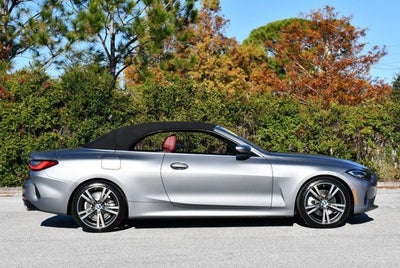 2024 BMW 430i Convertible W/Premium and Parking Assistance Packages 430i
