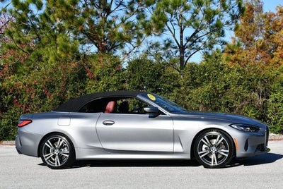 2024 BMW 430i Convertible W/Premium and Parking Assistance Packages 430i