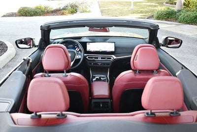 2024 BMW 430i Convertible W/Premium and Parking Assistance Packages 430i