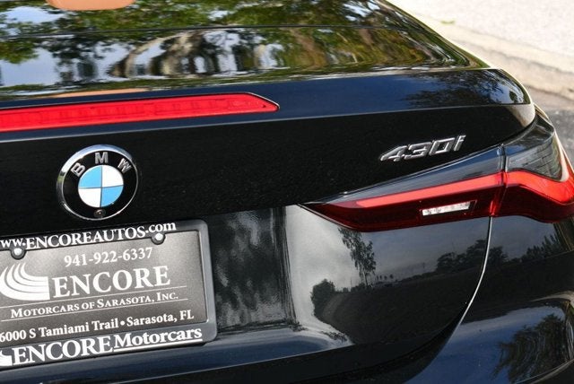 2022 BMW 4 Series 430i Convertible W/Convenience Package