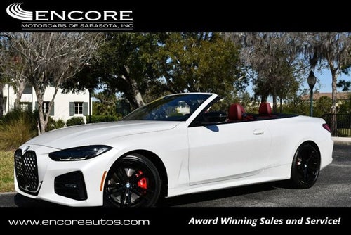 2022 BMW 4 Series 430i Convertible W/M Sport and Premium 2 Packages