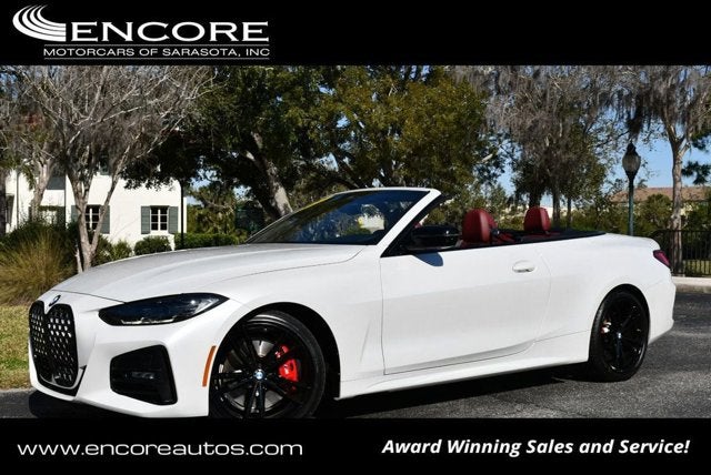 2022 BMW 4 Series 430i Convertible W/M Sport and Premium 2 Packages