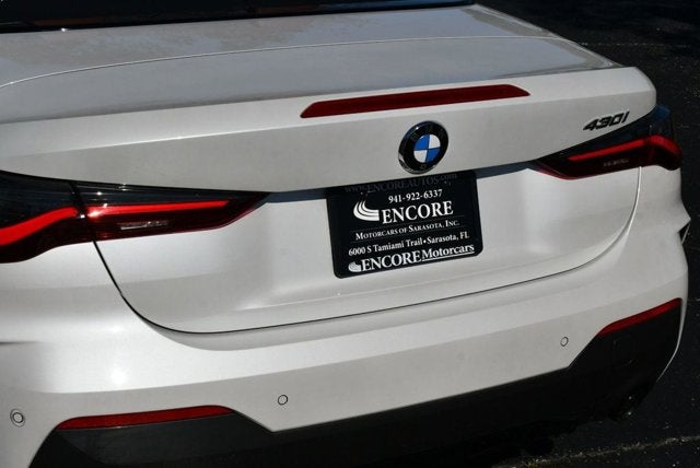 2022 BMW 4 Series 430i Convertible W/M Sport and Premium 2 Packages