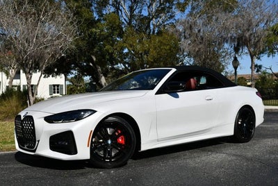 2022 BMW 4 Series 430i Convertible W/M Sport and Premium 2 Packages