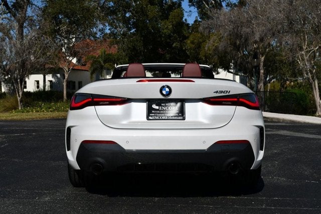 2022 BMW 4 Series 430i Convertible W/M Sport and Premium 2 Packages