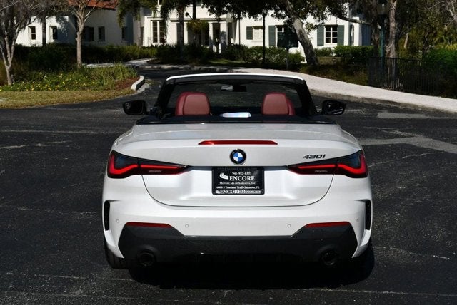 2022 BMW 4 Series 430i Convertible W/M Sport and Premium 2 Packages