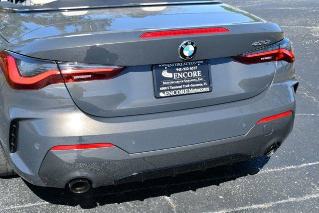 2022 BMW 4 Series 430i Convertible W/M Sport & Convenience Packages