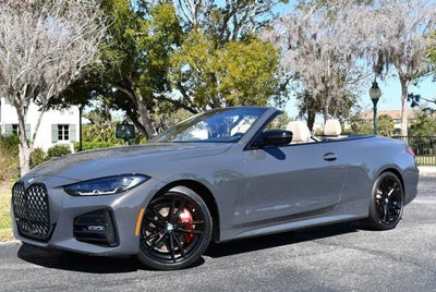 2022 BMW 4 Series 430i Convertible W/M Sport & Convenience Packages