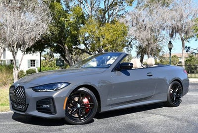 2022 BMW 4 Series 430i Convertible W/M Sport & Convenience Packages