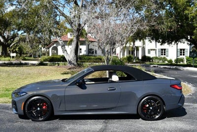 2022 BMW 4 Series 430i Convertible W/M Sport & Convenience Packages
