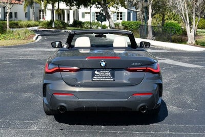 2022 BMW 4 Series 430i Convertible W/M Sport & Convenience Packages