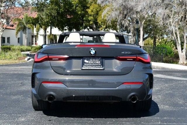 2022 BMW 4 Series 430i Convertible W/M Sport & Convenience Packages