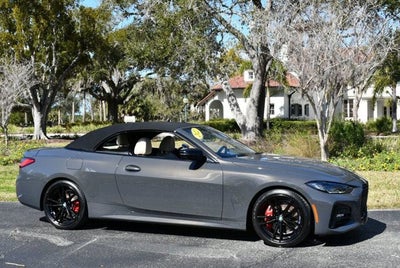 2022 BMW 4 Series 430i Convertible W/M Sport & Convenience Packages