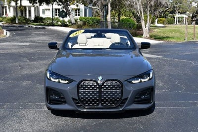 2022 BMW 4 Series 430i Convertible W/M Sport & Convenience Packages
