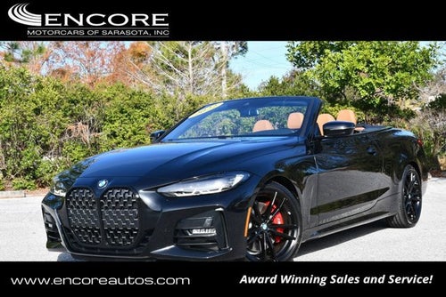 2022 BMW 4 Series 430i Convertible W/M Sport & Convenience Packages