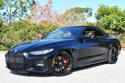 2022 BMW 4 Series 430i Convertible W/M Sport & Convenience Packages