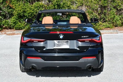 2022 BMW 4 Series 430i Convertible W/M Sport & Convenience Packages