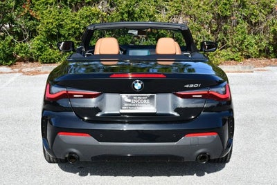 2022 BMW 4 Series 430i Convertible W/M Sport & Convenience Packages