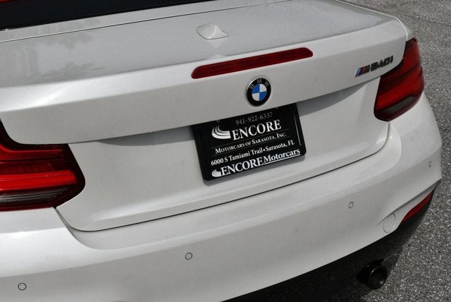 2018 BMW M240i Convertible W/Premium & Driving Assistance Packages M240i