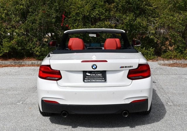 2018 BMW M240i Convertible W/Premium & Driving Assistance Packages M240i