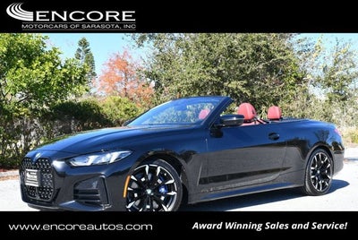 2025 BMW 430i Convertible W/M Sport and Premium Packages 430i