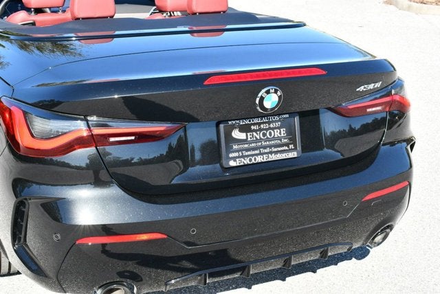 2025 BMW 430i Convertible W/M Sport and Premium Packages 430i
