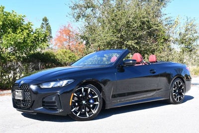2025 BMW 430i Convertible W/M Sport and Premium Packages 430i