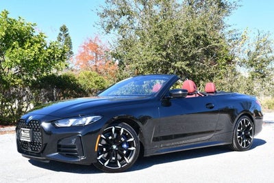 2025 BMW 430i Convertible W/M Sport and Premium Packages 430i