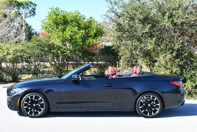 2025 BMW 430i Convertible W/M Sport and Premium Packages 430i