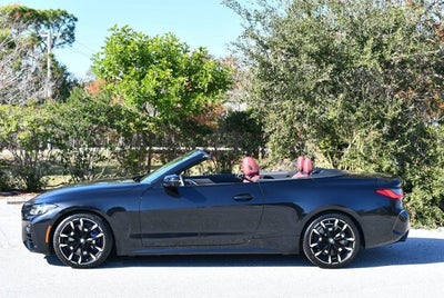2025 BMW 430i Convertible W/M Sport and Premium Packages 430i