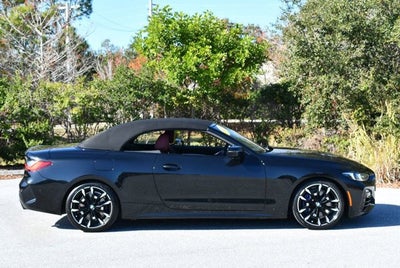 2025 BMW 430i Convertible W/M Sport and Premium Packages 430i