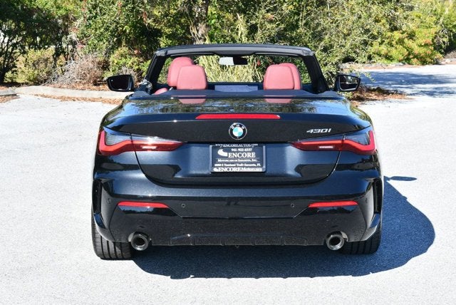 2025 BMW 430i Convertible W/M Sport and Premium Packages 430i