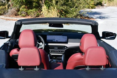 2025 BMW 430i Convertible W/M Sport and Premium Packages 430i
