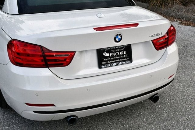 2016 BMW 4 Series 435i RWD Convertible W/Technology & Driver Assistance Packages