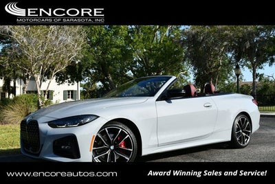 2023 BMW 4 Series 430i xDrive Convertible W/M Sport and Premium Packages
