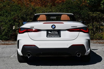 2023 BMW 4 Series 430i xDrive Convertible W/M Sport and Premium Packages