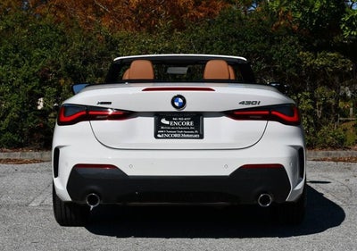 2023 BMW 4 Series 430i xDrive Convertible W/M Sport and Premium Packages