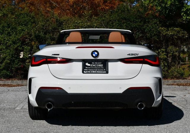 2023 BMW 4 Series 430i xDrive Convertible W/M Sport and Premium Packages