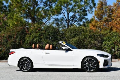 2023 BMW 4 Series 430i xDrive Convertible W/M Sport and Premium Packages