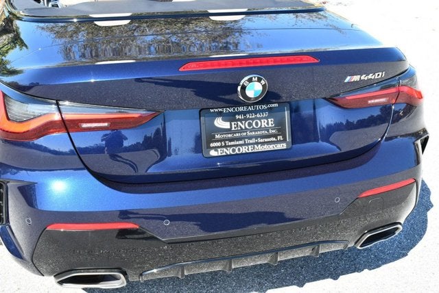2024 BMW 4 Series M440i Convertible W/Premium and Parking Assistance Packages0i
