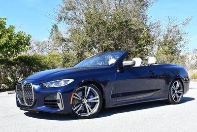 2024 BMW 4 Series M440i Convertible W/Premium and Parking Assistance Packages0i