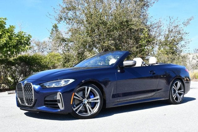 2024 BMW 4 Series M440i Convertible W/Premium and Parking Assistance Packages0i