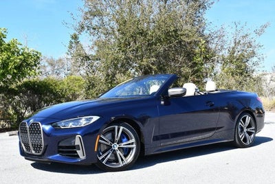 2024 BMW 4 Series M440i Convertible W/Premium and Parking Assistance Packages0i
