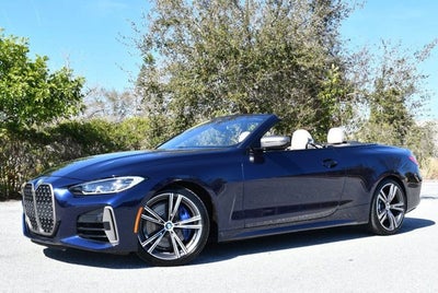 2024 BMW 4 Series M440i Convertible W/Premium and Parking Assistance Packages0i