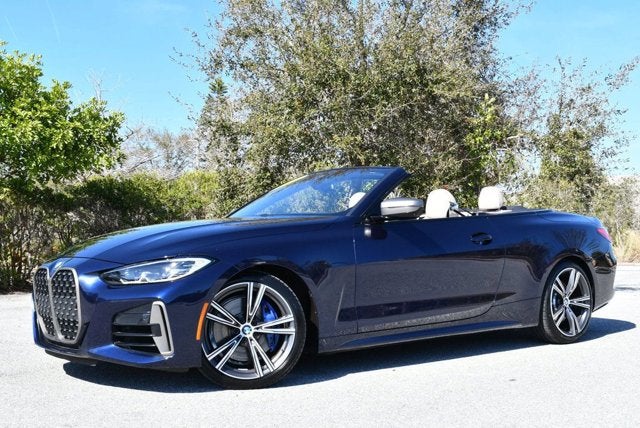 2024 BMW 4 Series M440i Convertible W/Premium and Parking Assistance Packages0i