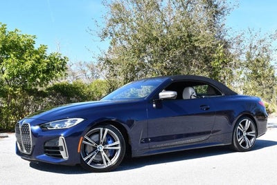 2024 BMW 4 Series M440i Convertible W/Premium and Parking Assistance Packages0i