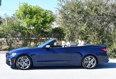 2024 BMW 4 Series M440i Convertible W/Premium and Parking Assistance Packages0i
