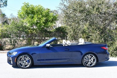 2024 BMW 4 Series M440i Convertible W/Premium and Parking Assistance Packages0i