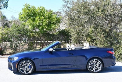 2024 BMW 4 Series M440i Convertible W/Premium and Parking Assistance Packages0i