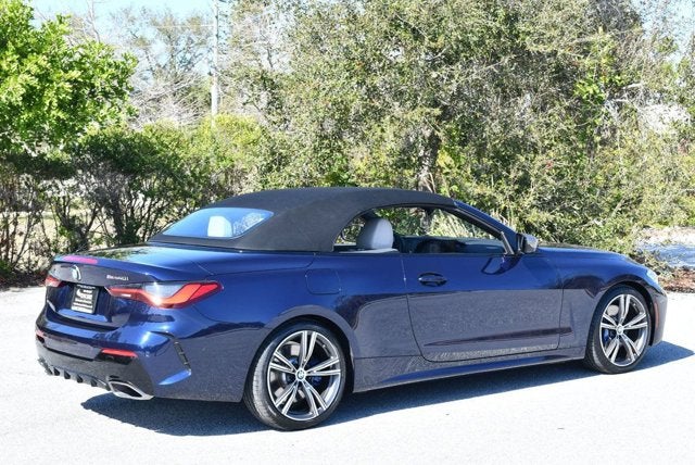 2024 BMW 4 Series M440i Convertible W/Premium and Parking Assistance Packages0i